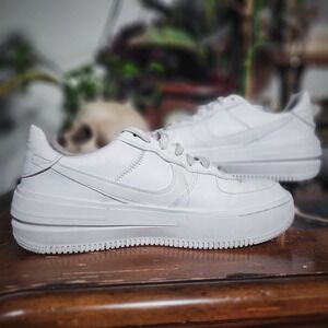 Nike Air Force 1 Sneakers Experimental Triple White Ghost US 9 DJ9946-100 Men's